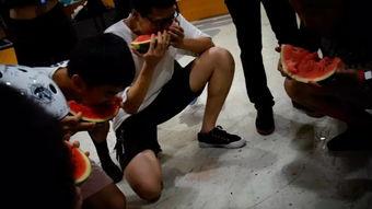 校园吃瓜的场面,揭秘校园里的八卦风云  第3张